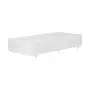 BASE PARA CAMA BOX SOLTEIRO 88 CM X 1,88 M COM BAÚ MAX - BRANCO - Foto 1