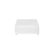 BASE PARA CAMA BOX SOLTEIRO 88 CM X 1,88 M COM BAÚ MAX - BRANCO - Foto 4