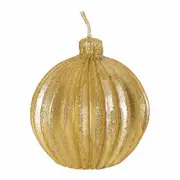LISTRAS KIT VELAS C/2 7 CM FINE FESTIVITY - OURO - Foto 2
