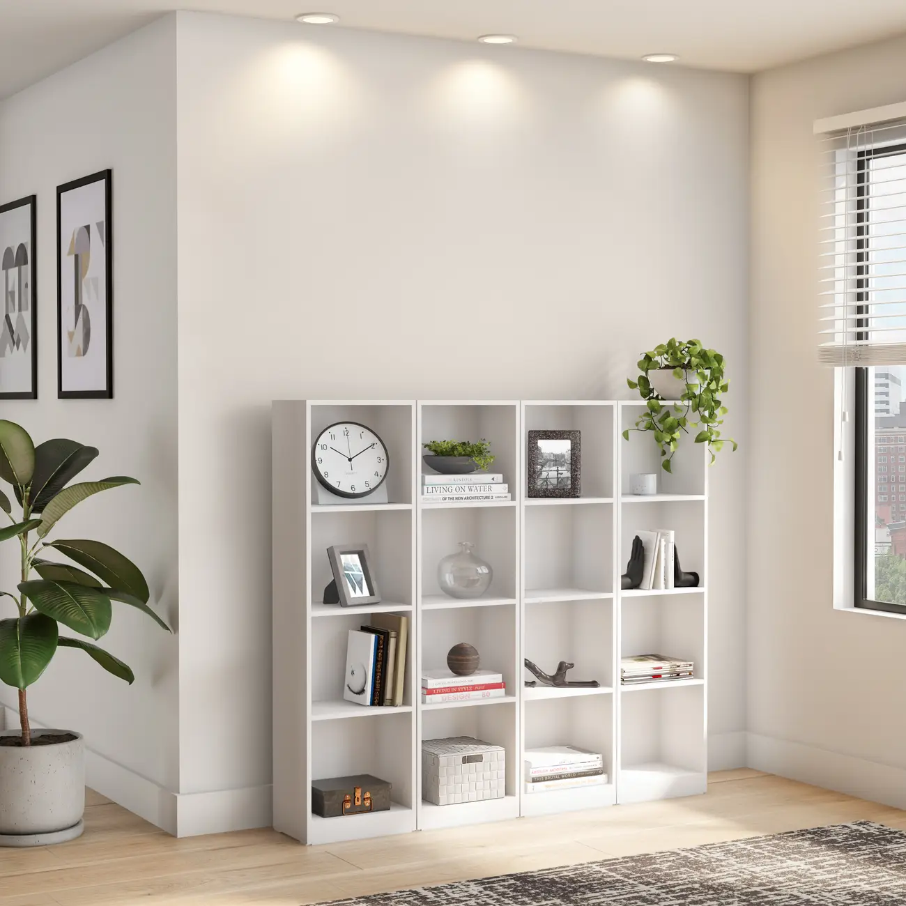 ESTANTE 37 CM X 1,33 M STRAITY - BRANCO - Foto 3