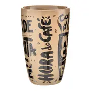 CANECA 400 ML HORA DO CAFÉ - BEGE/CAFÉ - Foto 3