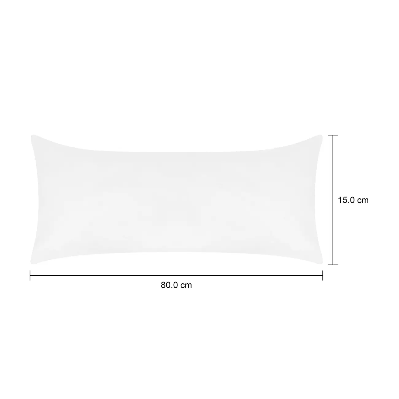 TRAVESSEIRO DE FIBRA JOELHO E TORNOZELO 35 CM X 80 CM POSTURE - BRANCO - Foto 4