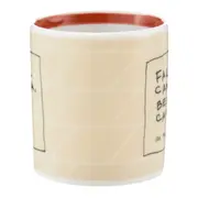 CANECA 350 ML IDA - FALAR CANSA - BEGE/PRETO - Foto 4