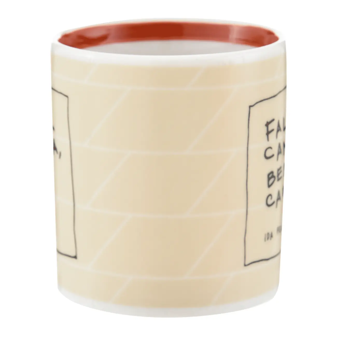 CANECA 350 ML IDA - FALAR CANSA - BEGE/PRETO - Foto 4
