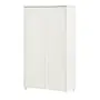 ARMÁRIO PARA ESCRITÓRIO ALTO 2 PORTAS INDEX - BRANCO/BRANCO - Foto 2