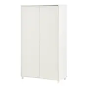 ARMÁRIO PARA ESCRITÓRIO ALTO 2 PORTAS INDEX - BRANCO/BRANCO - Foto 2