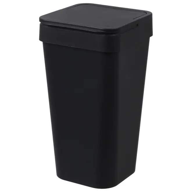 LIXEIRA 15 L FLAP - PRETO - Foto 2