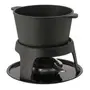 KIT PARA FONDUE 11 PEÇAS VERBIER - PRETO/BAMBU - Foto 4