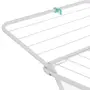 VARAL DE CHÃO DOBRÁVEL 1,42 M X 57 CM WIPE - BRANCO/MENTA - Foto 6