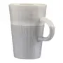 CANECA 400 ML CÔTELÉ - GRIS BRULÉ - Foto 2