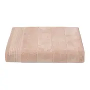 TOALHA DE BANHO GIGANTE 1,50 M X 90 CM DOUX AU TOUCHER - VIN ROSE - Foto 2