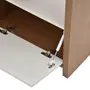 MESA COM BALCÃO 2 PORTAS 1,35 M X 1,35 M FIND - FREIJÓ/BRANCO - Foto 6