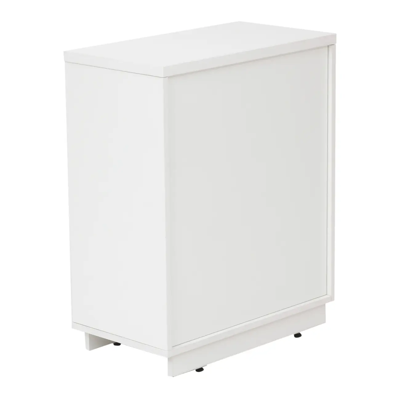 ARMÁRIO PARA ESCRITÓRIO BAIXO 1 PORTA DESLIZANTE ALETA - BRANCO - Foto 4