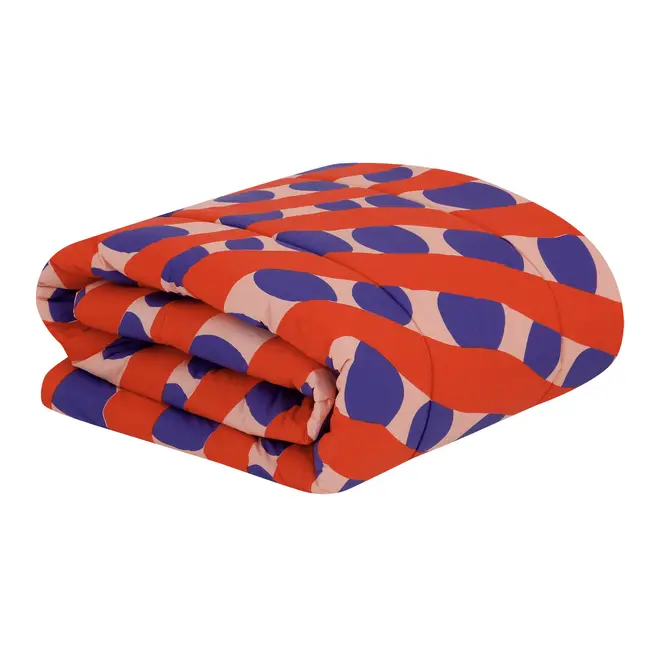 EDREDOM DUPLA-FACE CASAL/QUEEN 2,40 M X 2,50 M MISTURINHA - MULTICOR - Foto 2