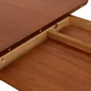 MESA DE JANTAR EXTENSÍVEL 1,36 M/1,76 M X 90 CM OREGON - NOZES - Foto 11
