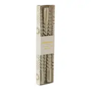 KIT COM 3 VELAS CASTIÇAL CELEBRATION - OURO - Foto 3