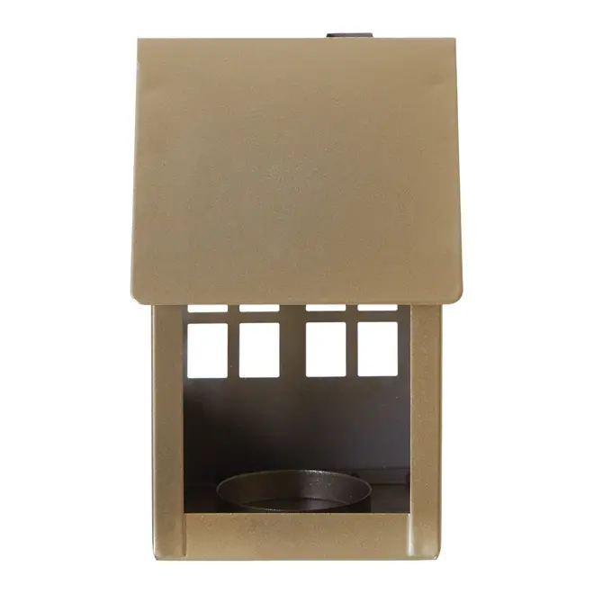 SUPORTE VELA CASA 16 CM FINE FESTIVITY - OURO - Foto 5