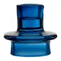 SUPORTE VELA/CASTIÇAL LUMI - AZUL COBALTO - Foto 1