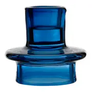 SUPORTE VELA/CASTIÇAL LUMI - AZUL COBALTO - Foto 1
