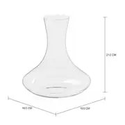DECANTER 1,5 L CRISTALINO TUBET - INCOLOR - Foto 2