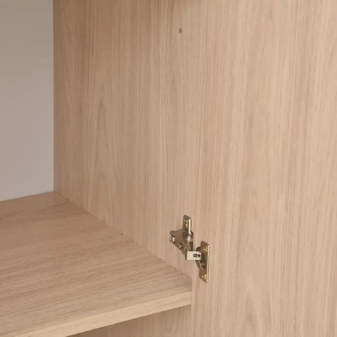 ARMÁRIO PARA ESCRITÓRIO ALTO 2 PORTAS START UP - NEW OAK/BRANCO - Foto 11