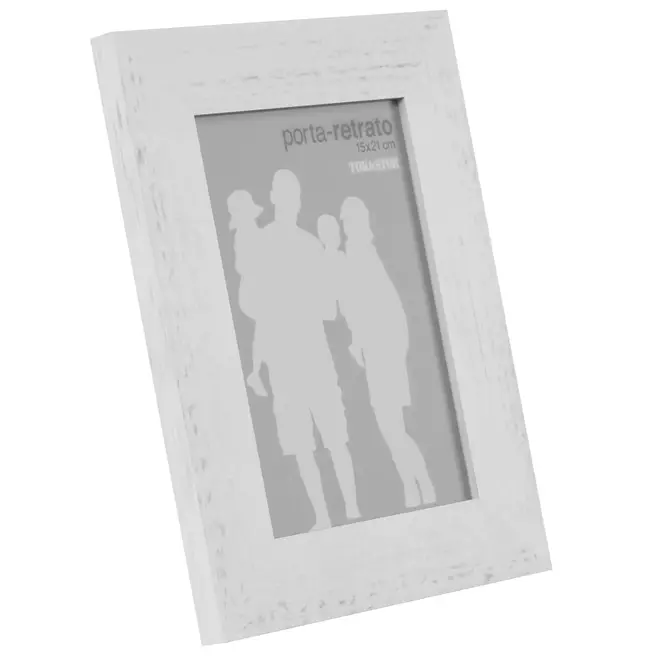 PORTA-RETRATO 15 CM X 21 CM SONNET - BRANCO PROVENCE - Foto 1