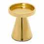 SUPORTE VELA 10 CM INNER GLOW - OURO - Foto 1