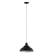 LUMINÁRIA DE TETO ARGOS - PRETO/BRANCO - Foto 1