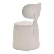 CADEIRA DE JANTAR XEQUE - BOUCLÉ BRANCO - Foto 4