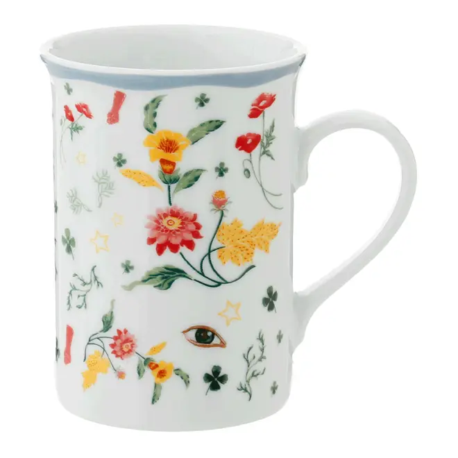 CANECA 240 ML BOUQUET XODÓ - BRANCO/MULTICOR - Foto 1