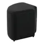 PUFF 75 CM X 45 CM SET WAVE CURV - CORSIN PRETO - Foto 2