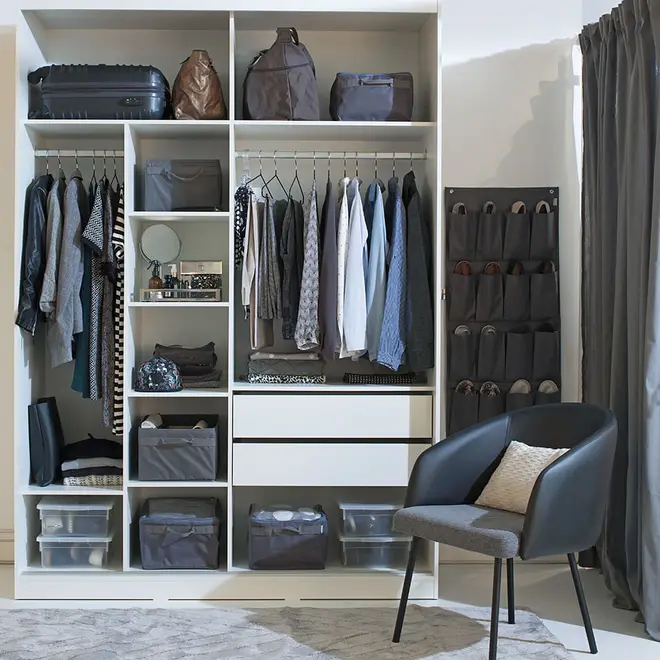 SAPATEIRA PAREDE STOKCLOSET - KONKRET - Foto 4