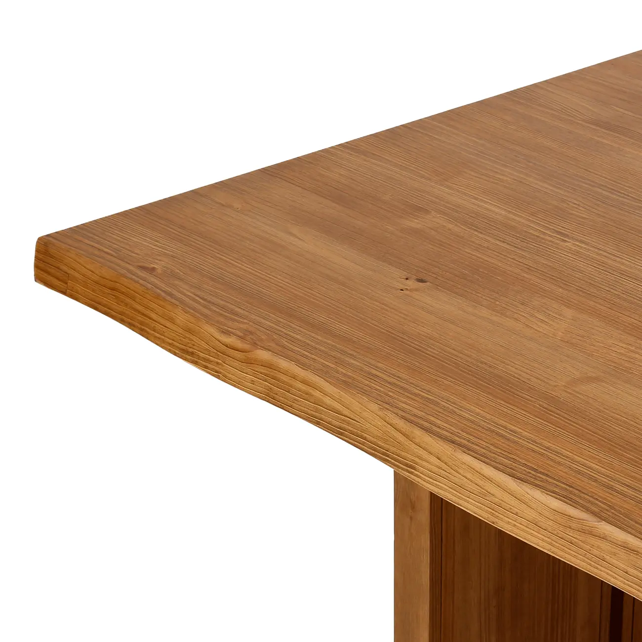 MESA DE JANTAR 2,38 M X 1,10 M PLANK - AMÊNDOA RÚSTICA - Foto 8