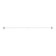 SUPORTE PARA CORTINA EXTENSÍVEL 107-305 11 MM BELLWOOD - BRANCO/FAIA - Foto 2