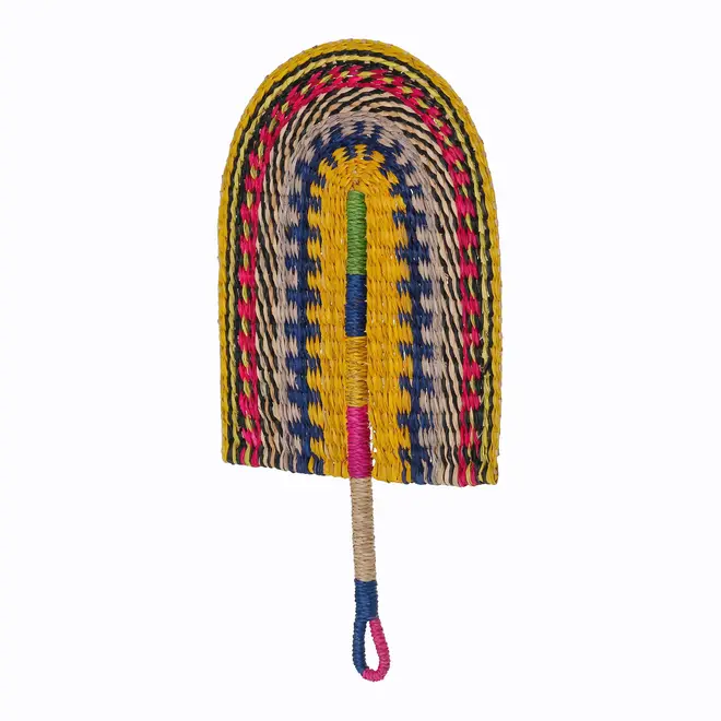 LEQUE DECORATIVO 52 CM BOLGATANGA - ZAFFRON/MULTICOR - Foto 3