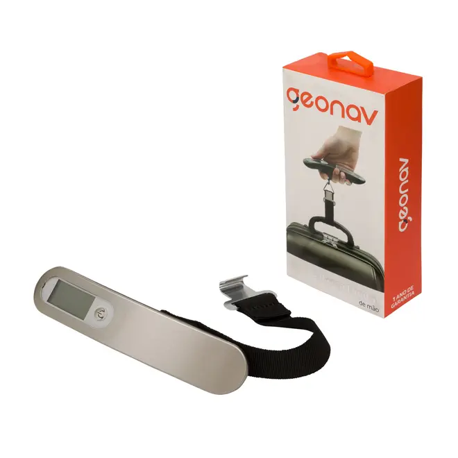 BALANÇA DIGITAL DE MÃO TECH PLUS - INOX/PRETO - Foto 4