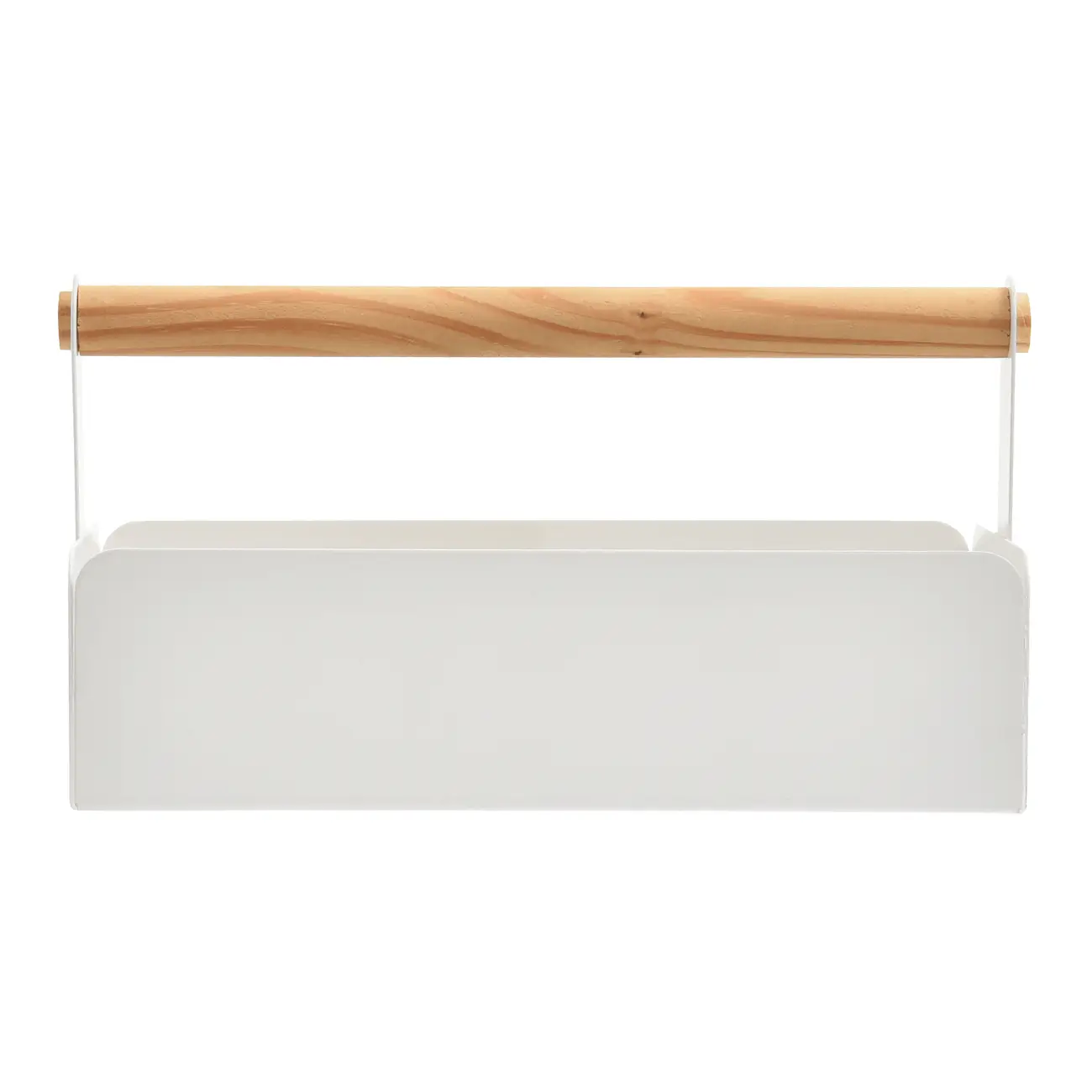 PORTA-OBJETOS FOLDING - BRANCO/PINUS NATURAL - Foto 5
