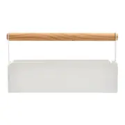 PORTA-OBJETOS FOLDING - BRANCO/PINUS NATURAL - Foto 5