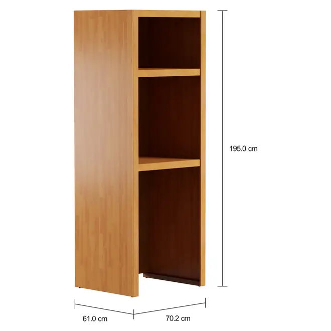TORRE PARA ELETROS 70 CM X 1,95 M GOURMET - NOZES - Foto 2