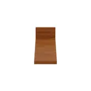 TAMPO DE ARMÁRIO DE COZINHA MADEIRA 20 CM GOURMET - NOZES - Foto 1