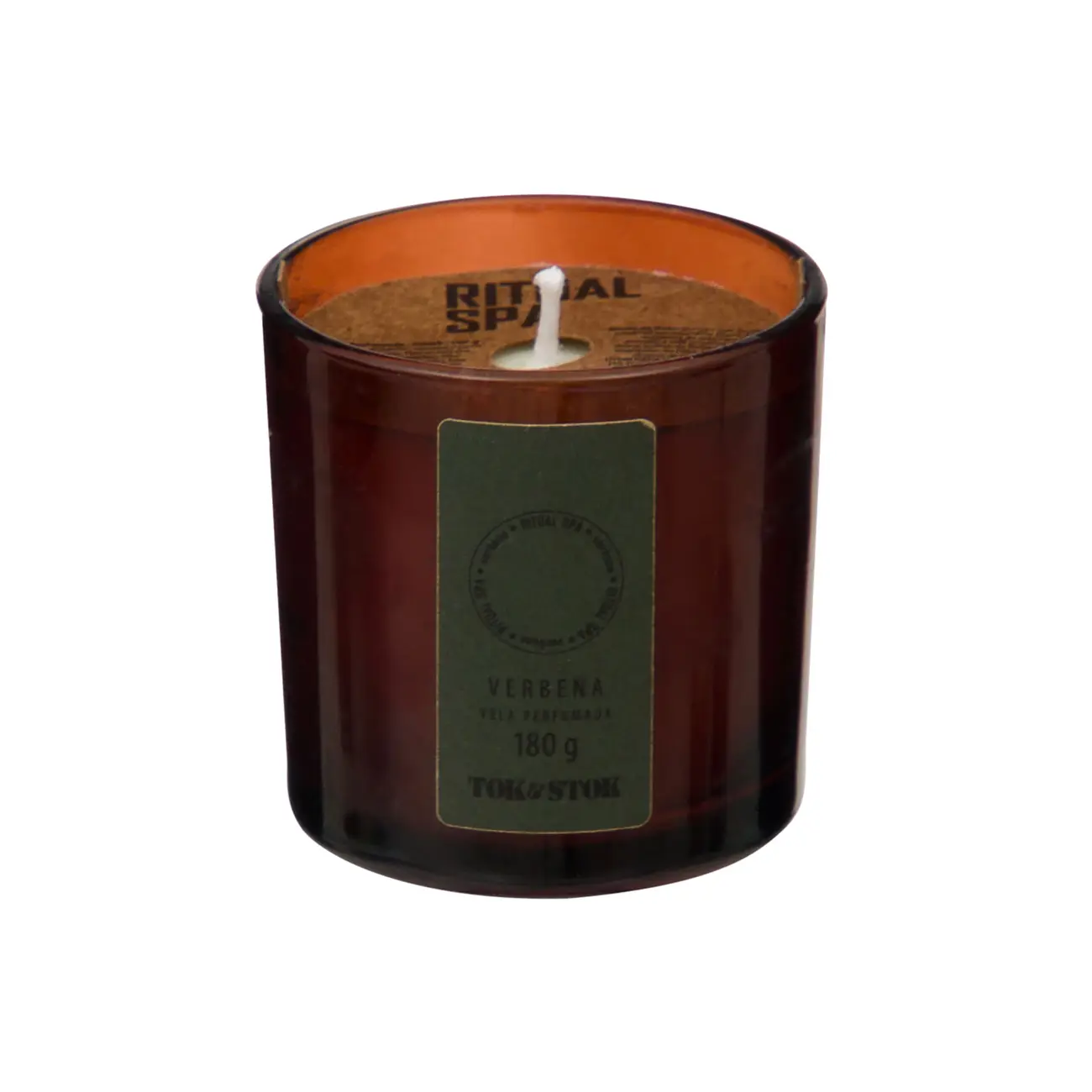 VELA PERFUMADA POTE VERBENA RITUAL SPA - HANBAR/ENGLISH GREEN - Foto 3