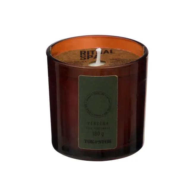 VELA PERFUMADA POTE VERBENA RITUAL SPA - HANBAR/ENGLISH GREEN - Foto 3