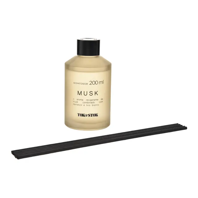 AROMATIZADOR MUSK 200 ML ESSENCIALS - CAMELO/PRETO - Foto 2