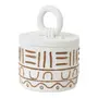 CAIXA 15 CM X 15 CM X 20 CM LIWALE - BRANCO/CANELA DO CEILÃO - Foto 2