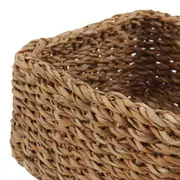 CESTO 20 CM X 20 CM X 10 CM PREÁ - FIBRA CLARA - Foto 4