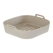 FÔRMA PARA FRITADEIRA 18 CM X 18 CM EASY FRY - BEGE - Foto 4