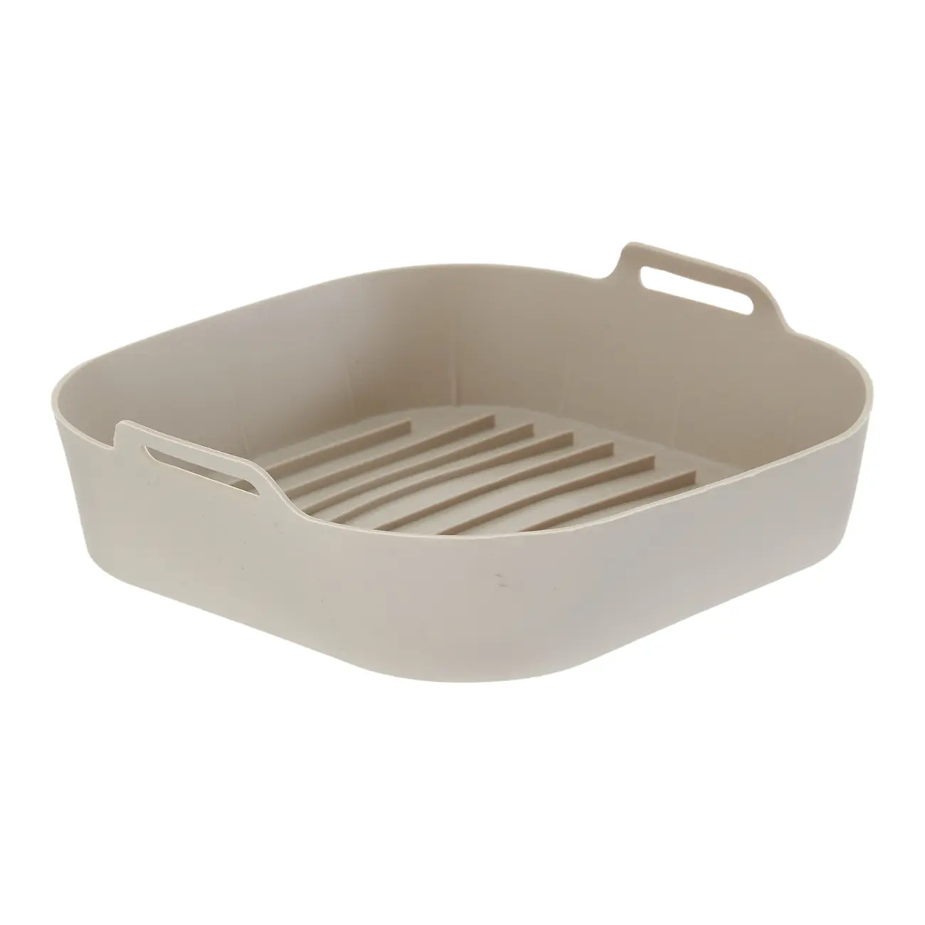 FÔRMA PARA FRITADEIRA 18 CM X 18 CM EASY FRY - BEGE - Foto 4