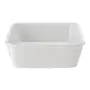 TRAVESSA REFRATÁRIA 25 CM X 17 CM THEVY - BRANCO/BRANCO - Foto 3