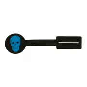 MARCADOR DE TAÇAS CONJUNTO COM 6 PEÇAS CAVEIRA - PRETO/MULTICOR - Foto 13