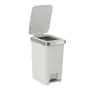 LIXEIRA COM PEDAL 15 L DAY USE - BRANCO/INOX - Foto 7